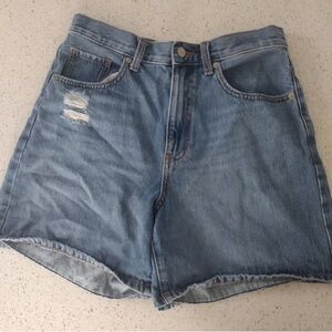 Classic Blue Denim Women's Shorts